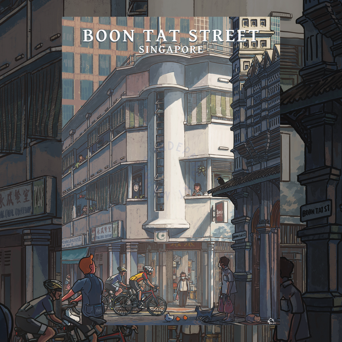 Boon Tat Street | Telok Ayer Print