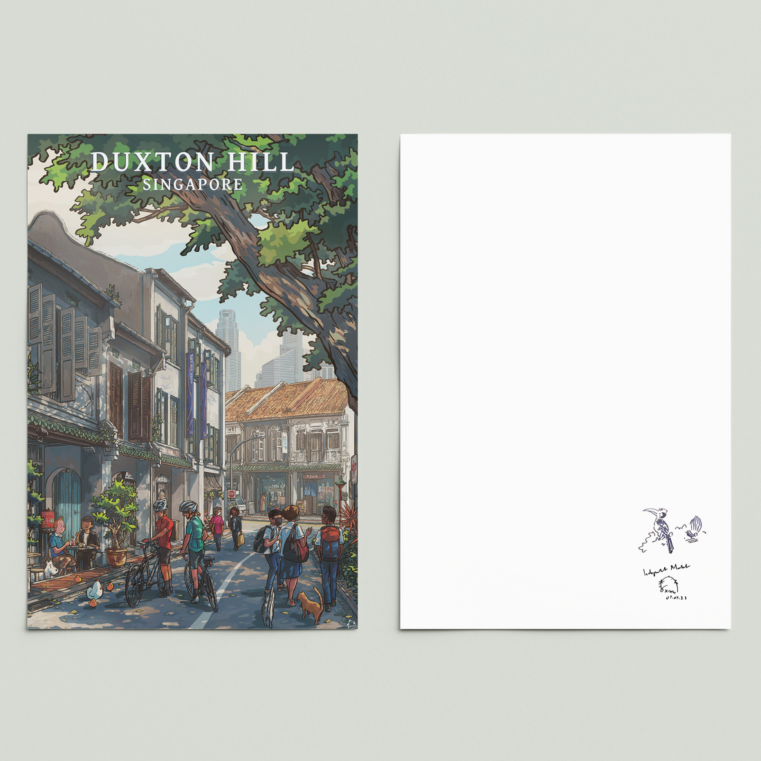 Duxton Hill Print