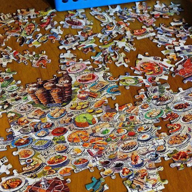 Come Makan Makan Puzzle Set (504 pieces)