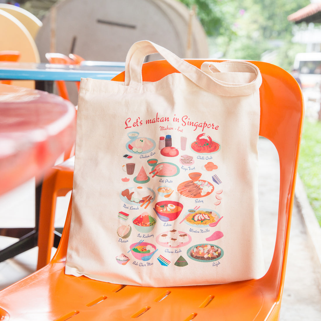 Let's Makan Tote Bag