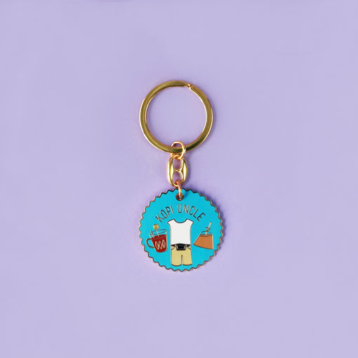 Kopi Uncle Keychain