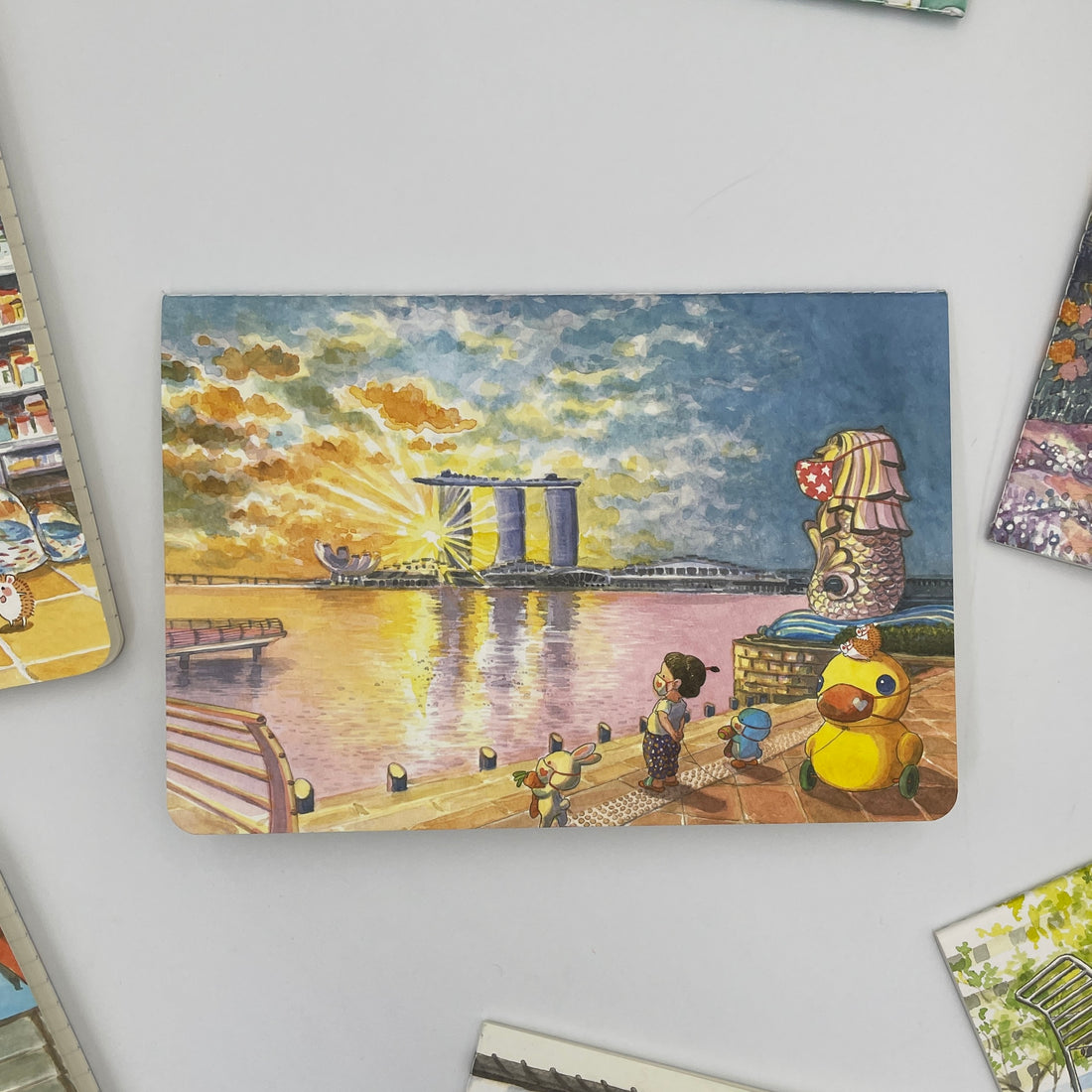 Ah Guo A5 Ruled Notebook (30 Sheets)