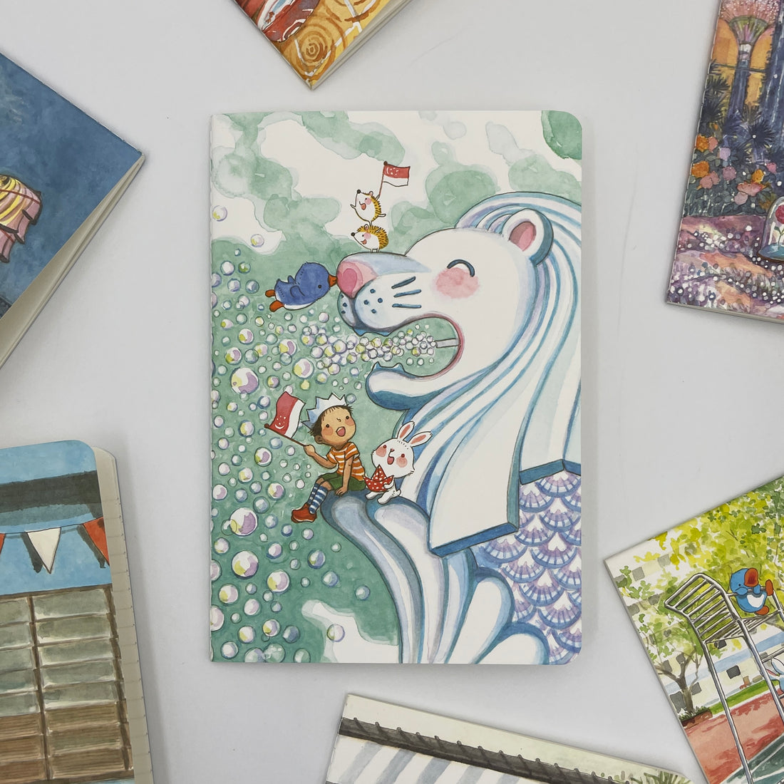 Ah Guo A5 Ruled Notebook (30 Sheets)