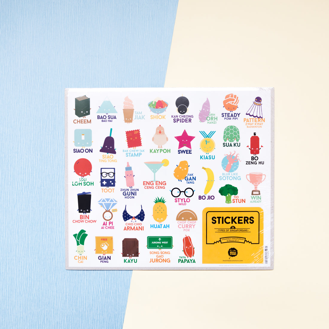SS: Strangely Singaporean Sticker Set