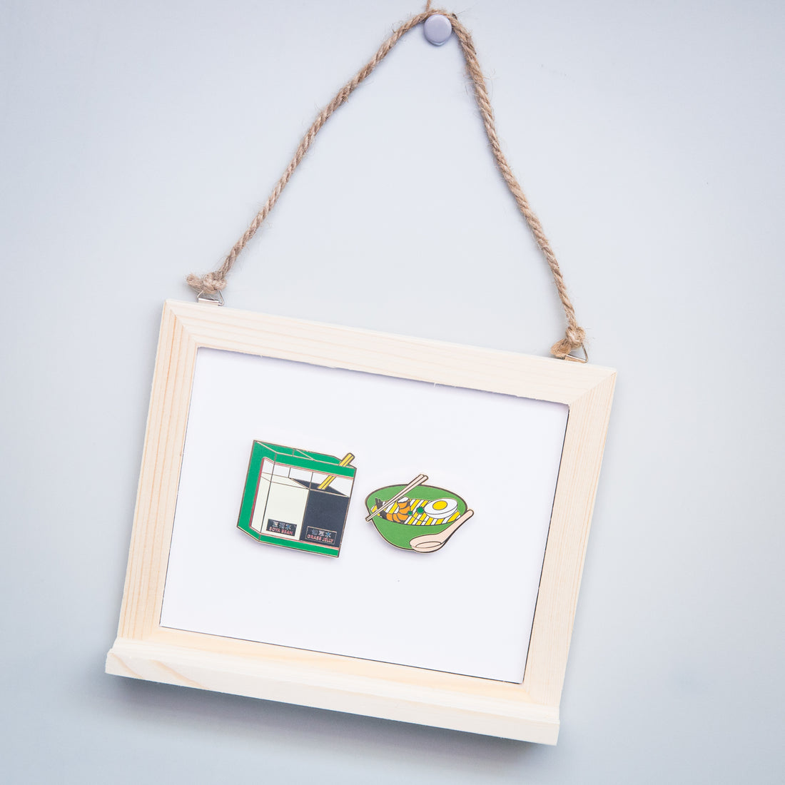 Laksa and Drinks Magnet Set