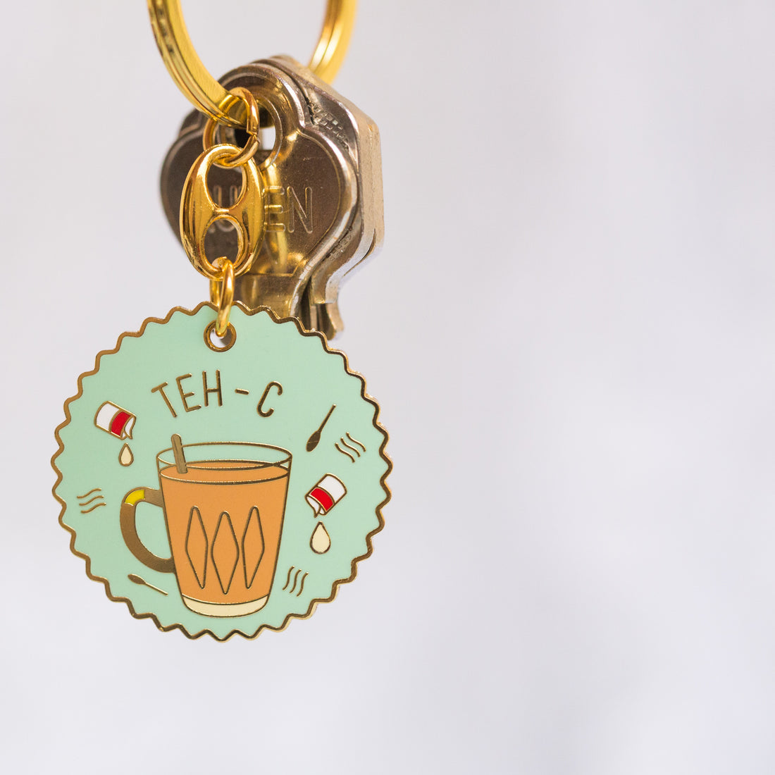 Teh-C Keychain