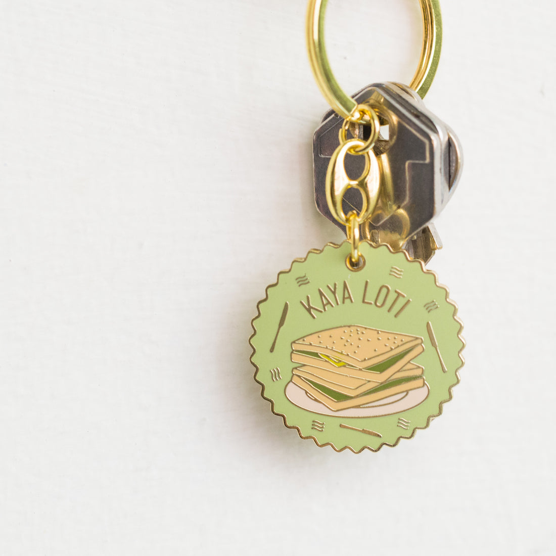 Kaya Roti (Koya Toast) Keychain