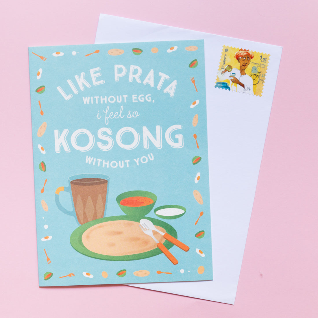 Prata Kosong Love Card