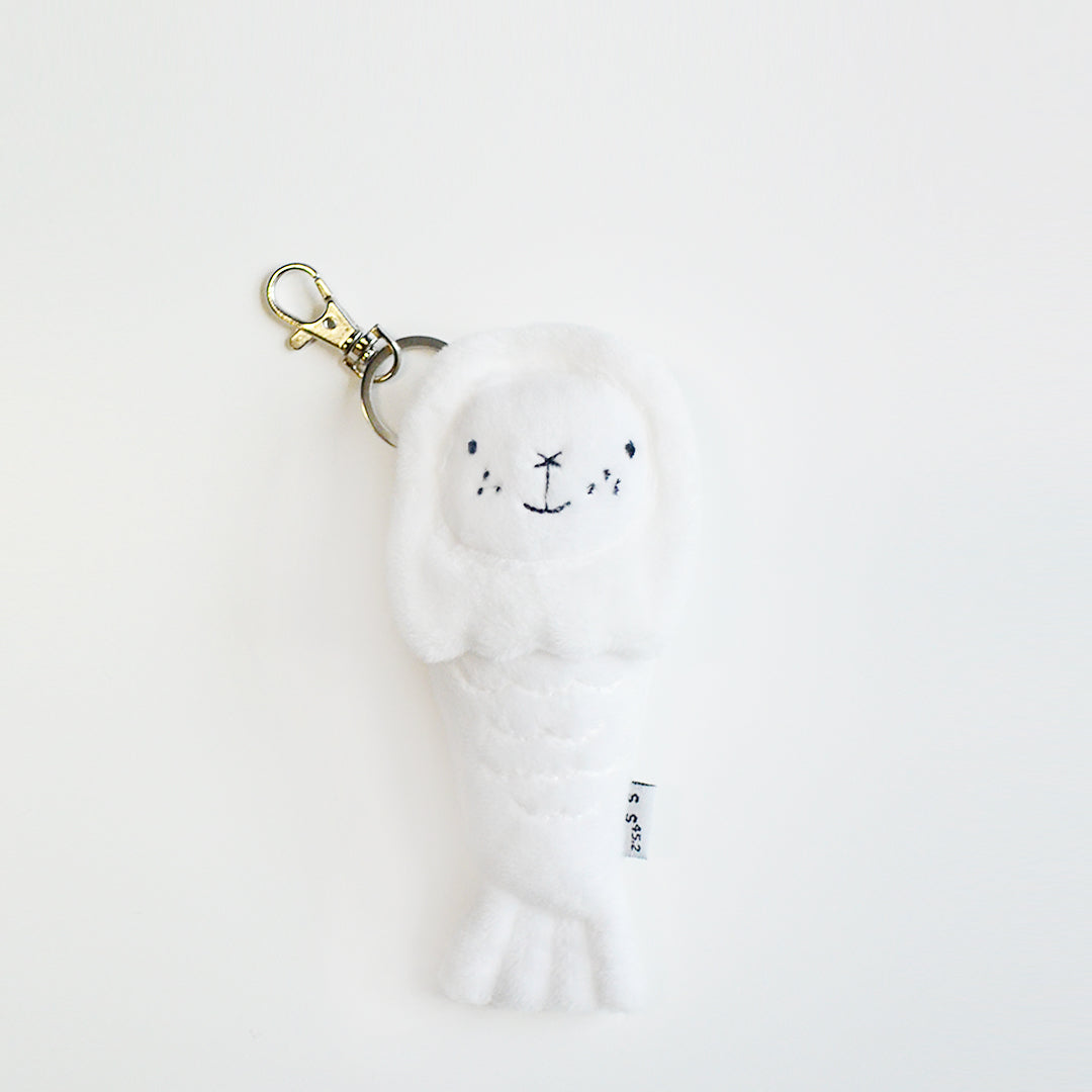 Merlion Chou Chou Plushie Keychain