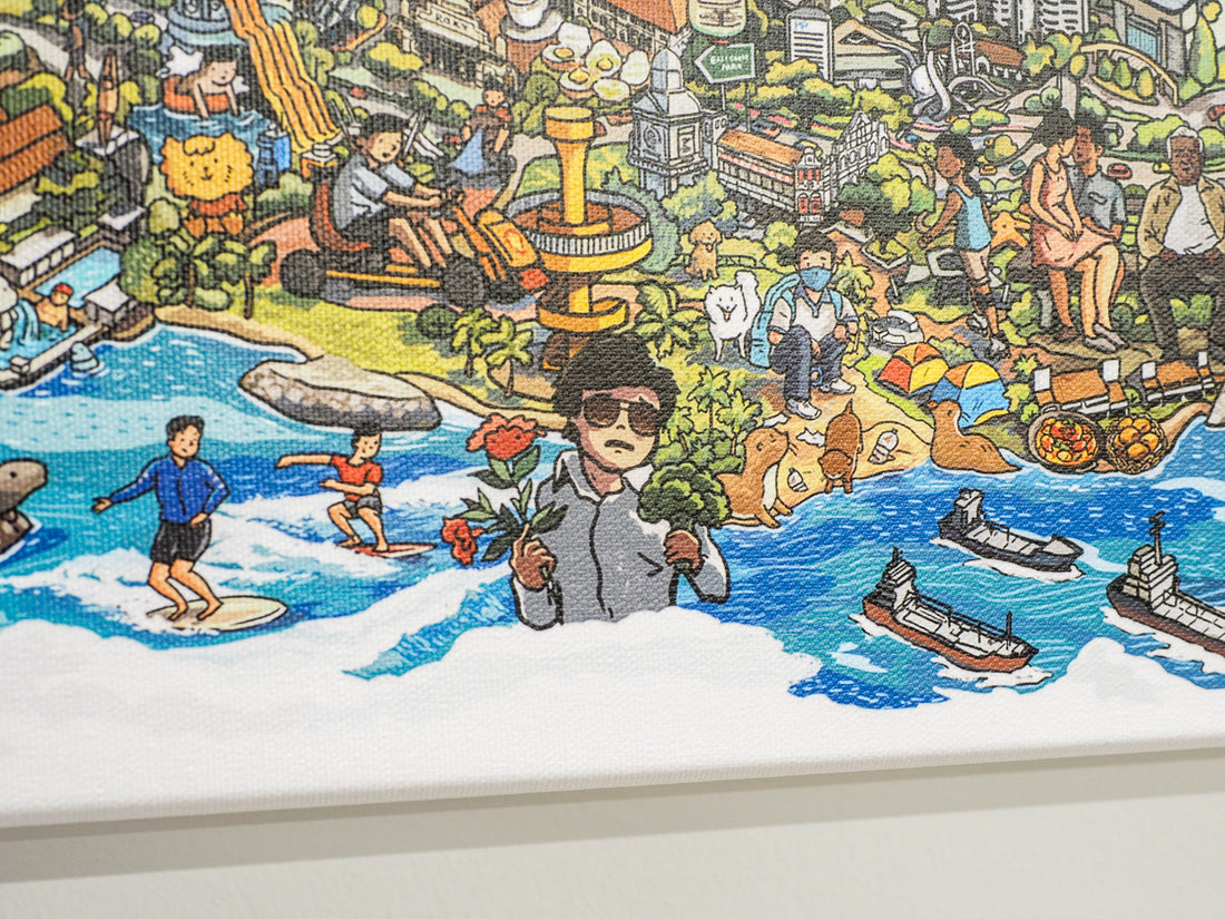 In Our Time Stretched Canvas Print (Made-To-Order)