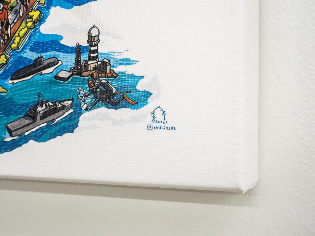 In Our Time Stretched Canvas Print (Made-To-Order)