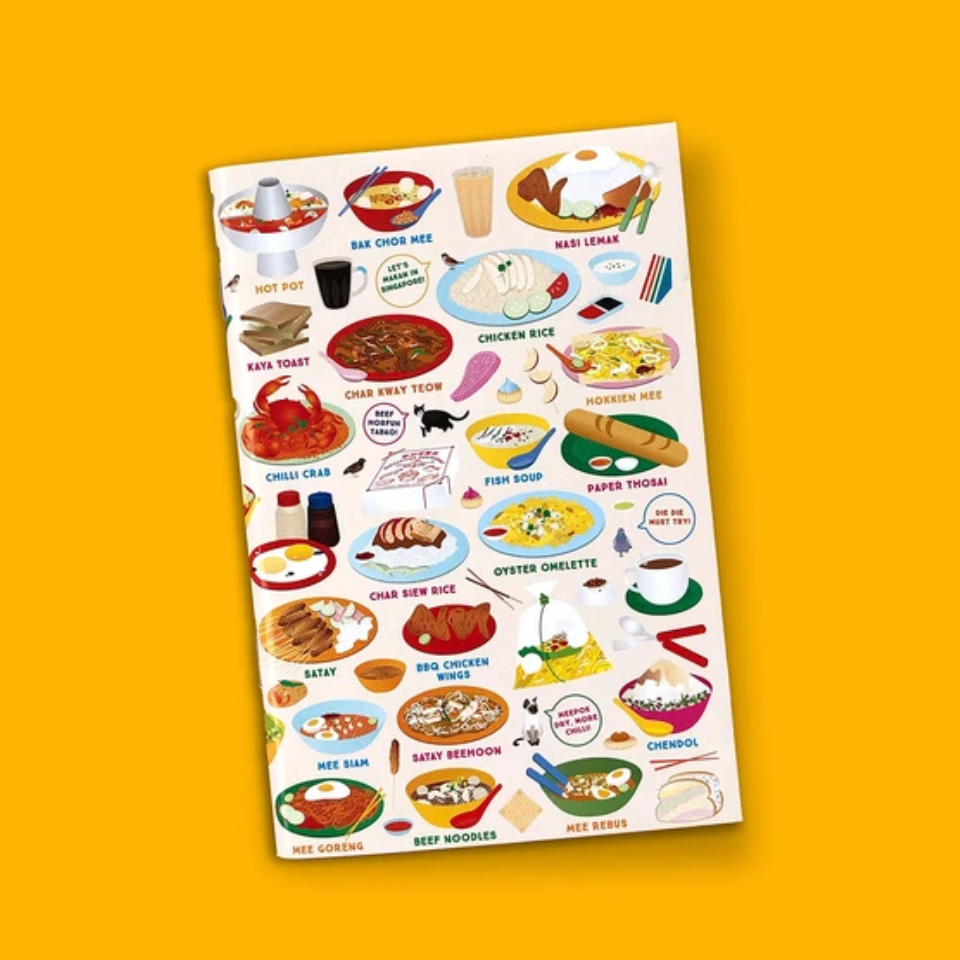 Let's Makan in Singapore Notebook