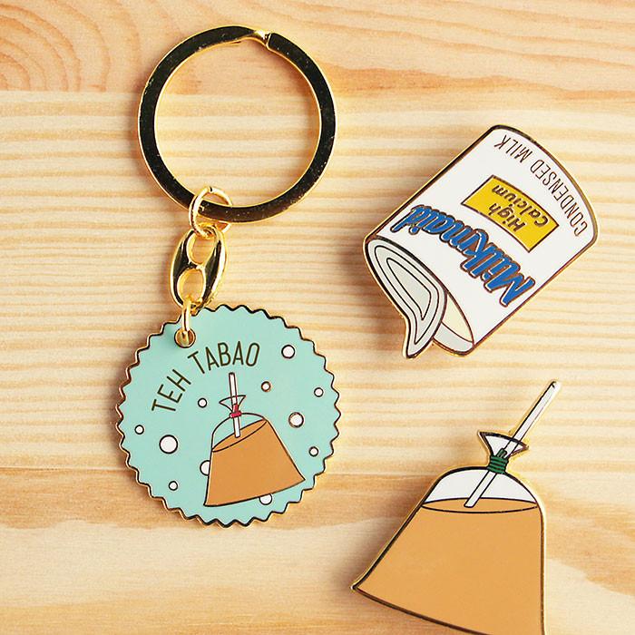 Teh Tabao Keychain