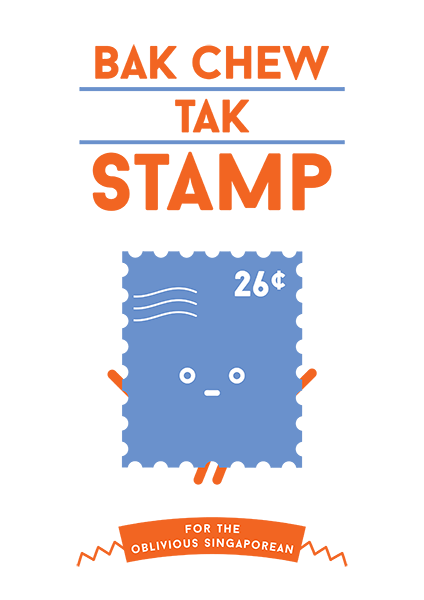 Bak Chew Tak Stamp Tote Bag