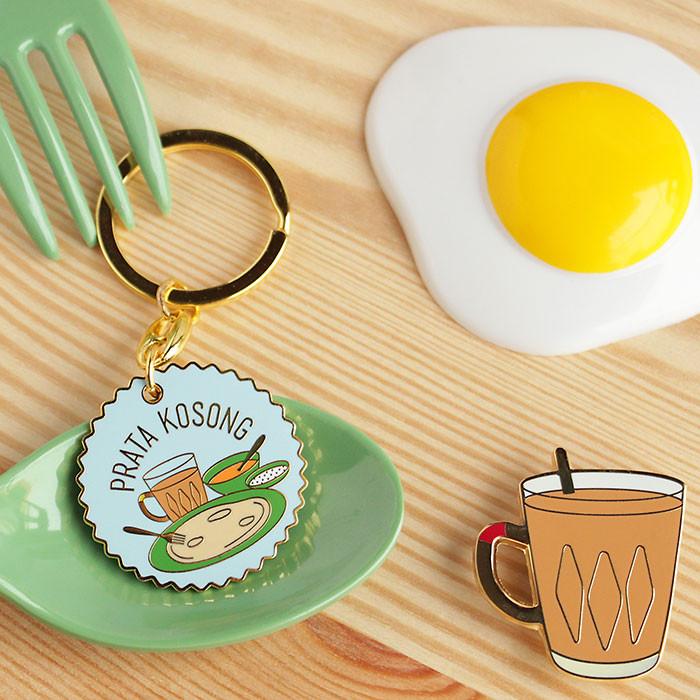 Prata Kosong Keychain