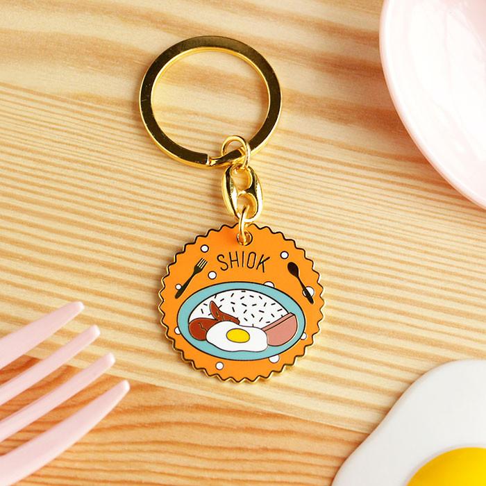 Shiok (Nasi Lemak) Keychain