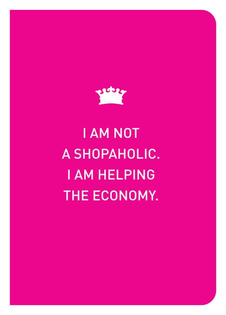 SHOPAHOLIC Notbook (Small)