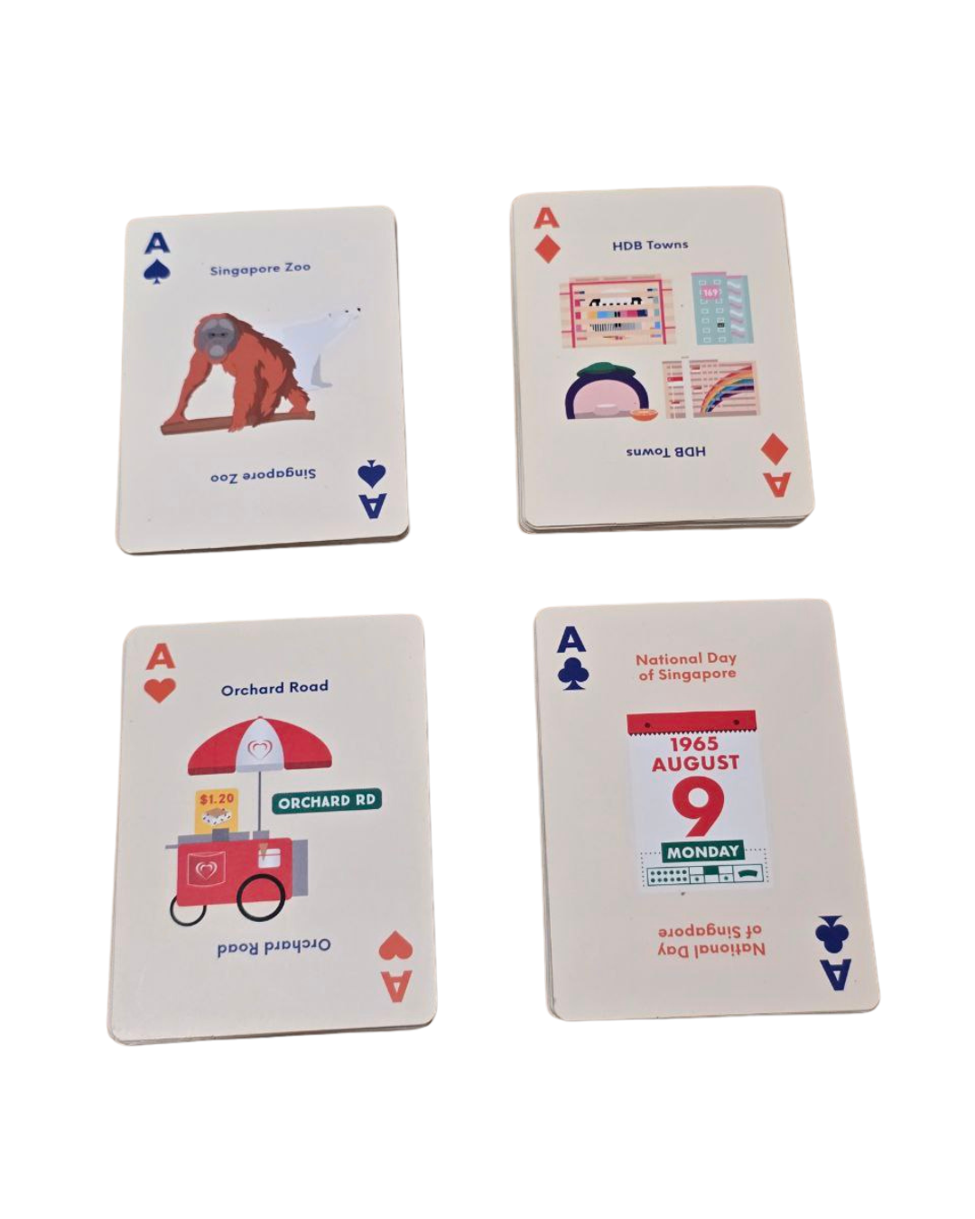 Let's Jalan in Singapore Game Cards