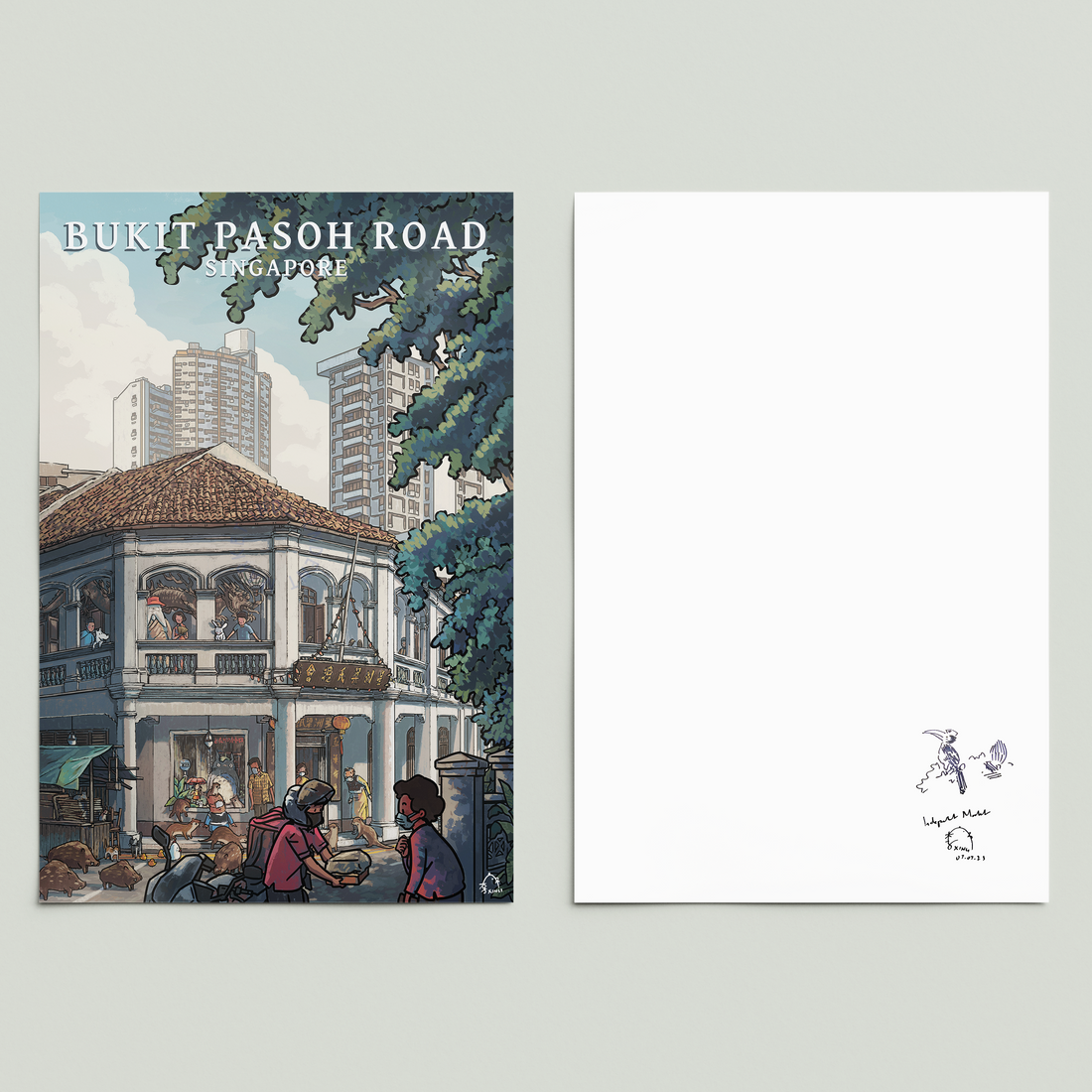 Bukit Pasoh Road Print