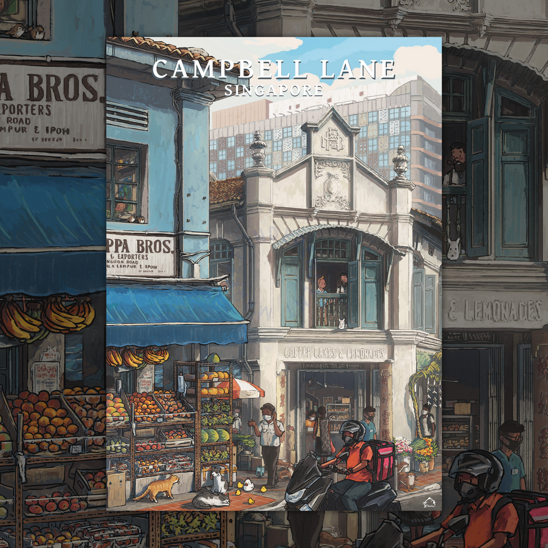 Campbell Lane Print