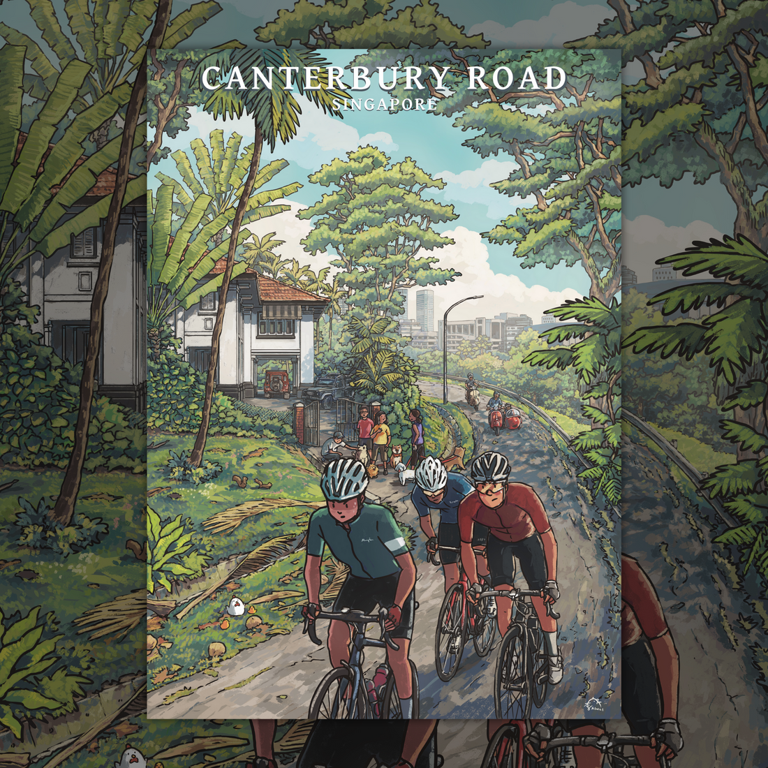 Canterbury Road Print