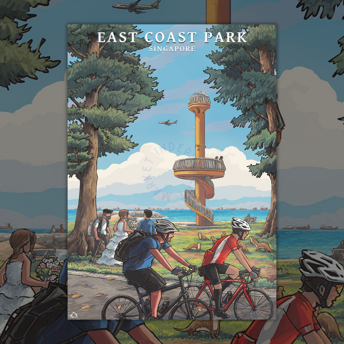 East Coast Park Print