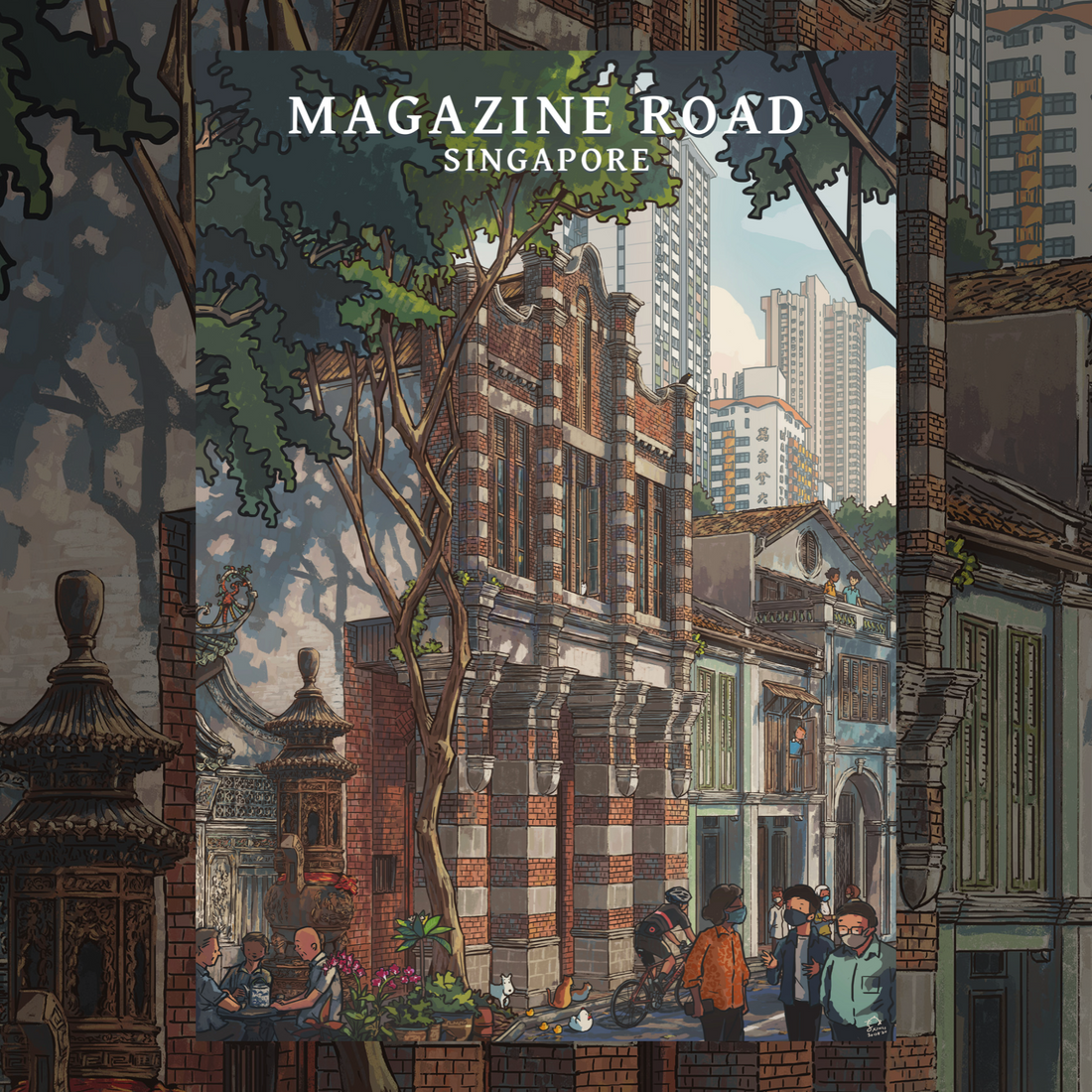 Magazine Road Print