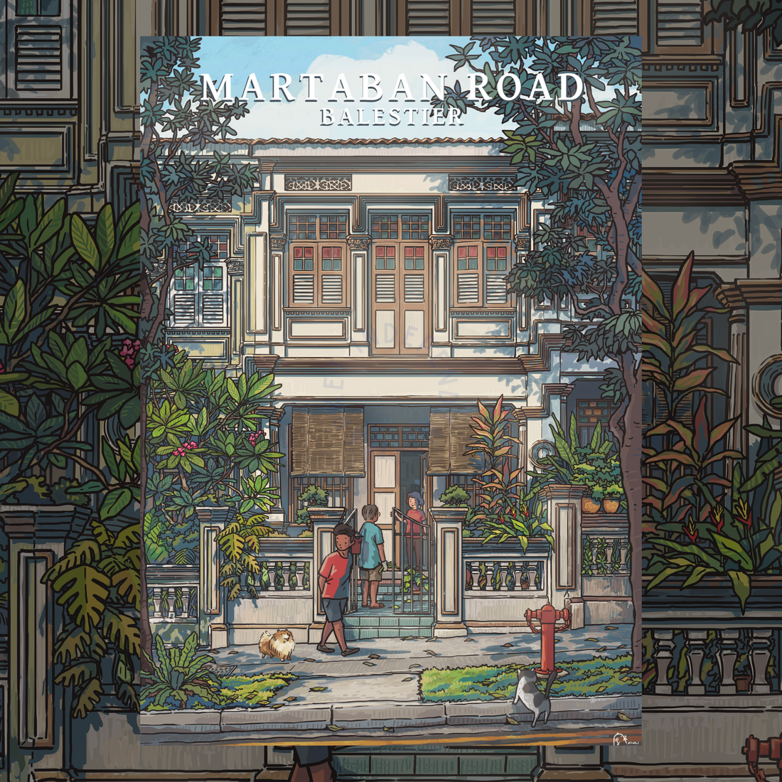 Martaban Road | Balestier Print