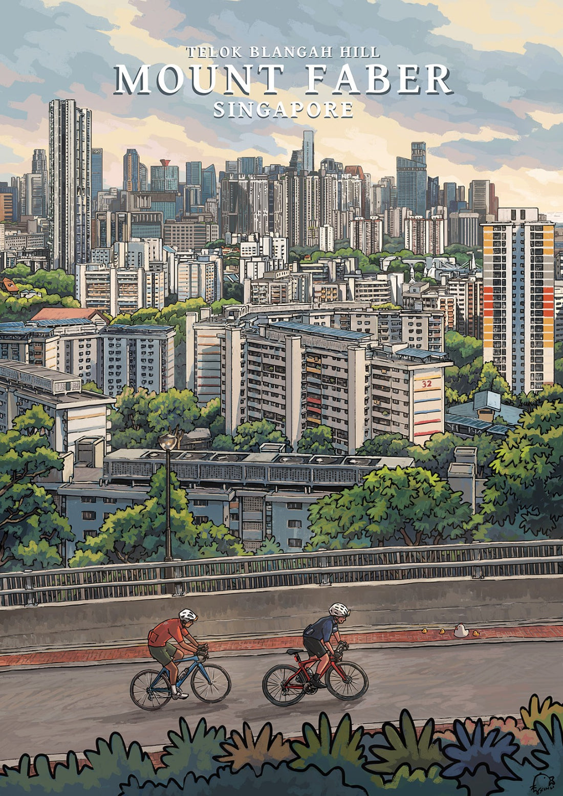 Mount Faber Print