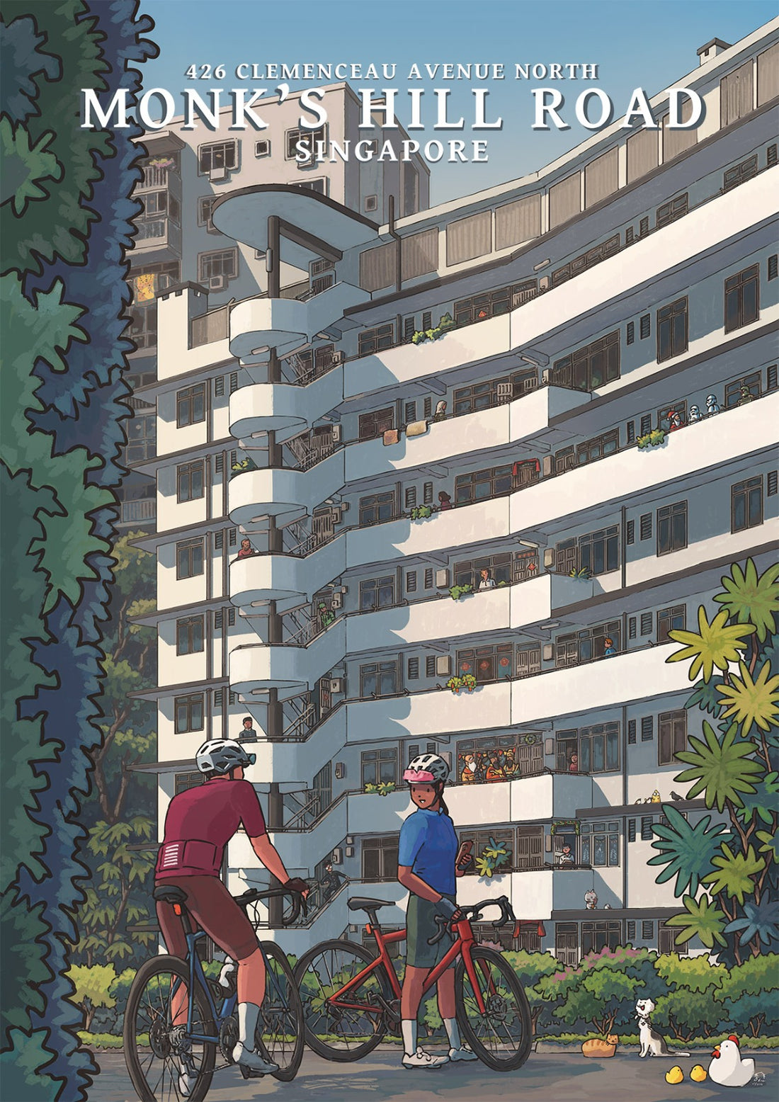 Monk's Hill Road Print