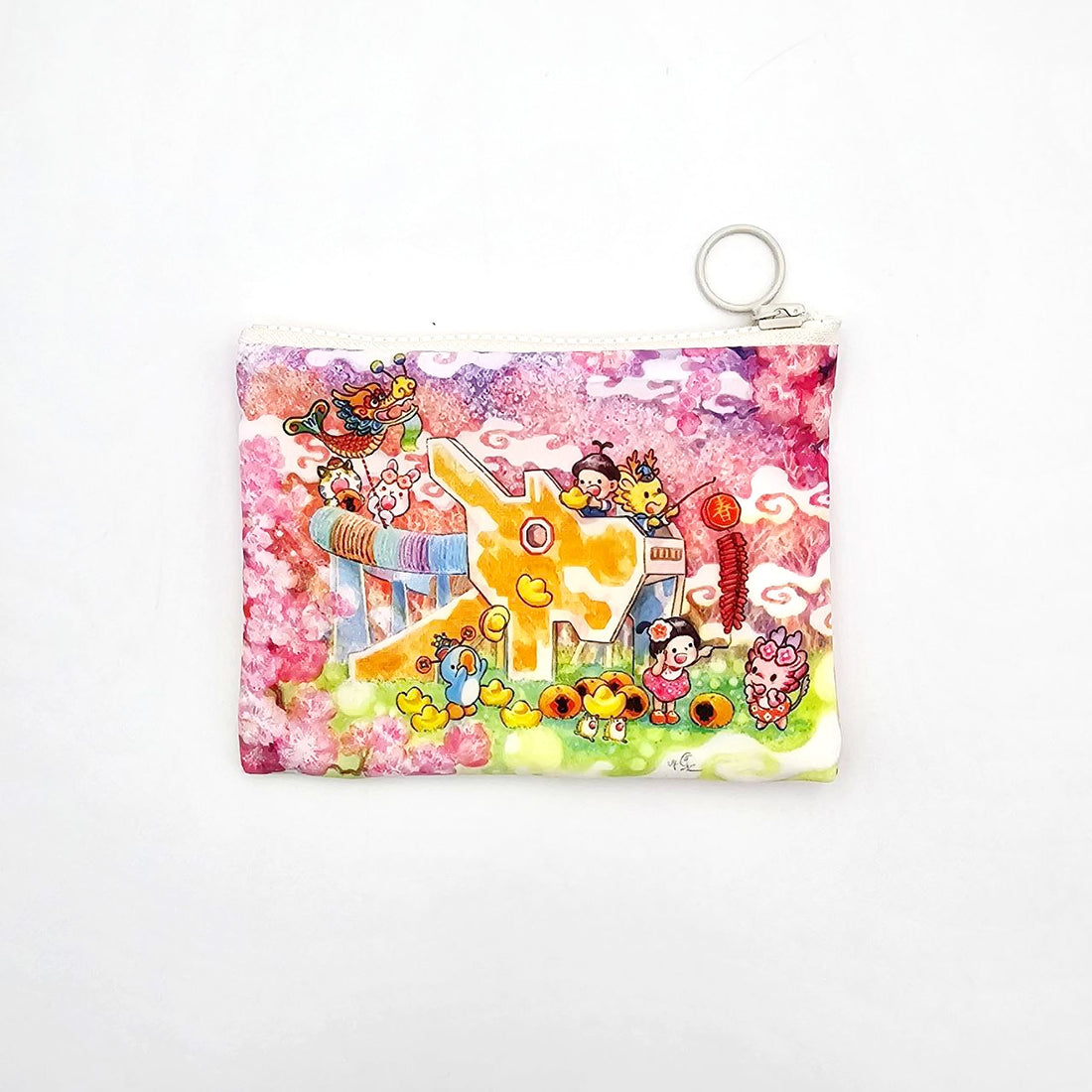 Dragon Year CNY 2024 | 龙年吉福乐 Fabulous Long Year Coin Pouch