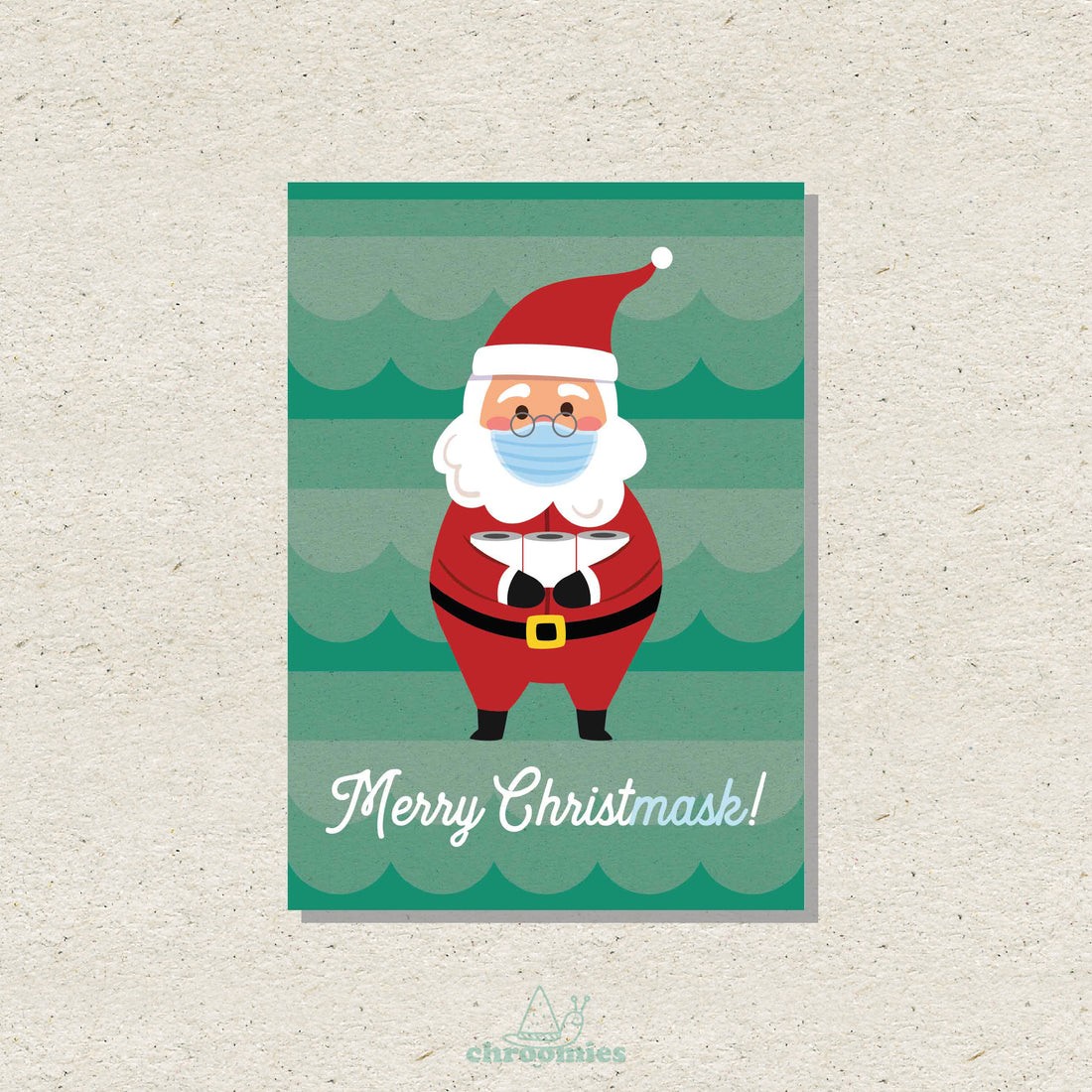 Merry ChristMASK! Christmas Card