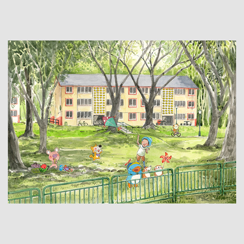 Childhood Stories Postcard Set
