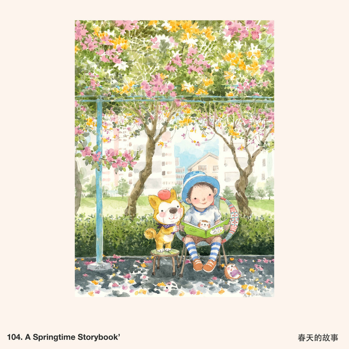 104. A Springtime Storybook Artwork – Independent Market