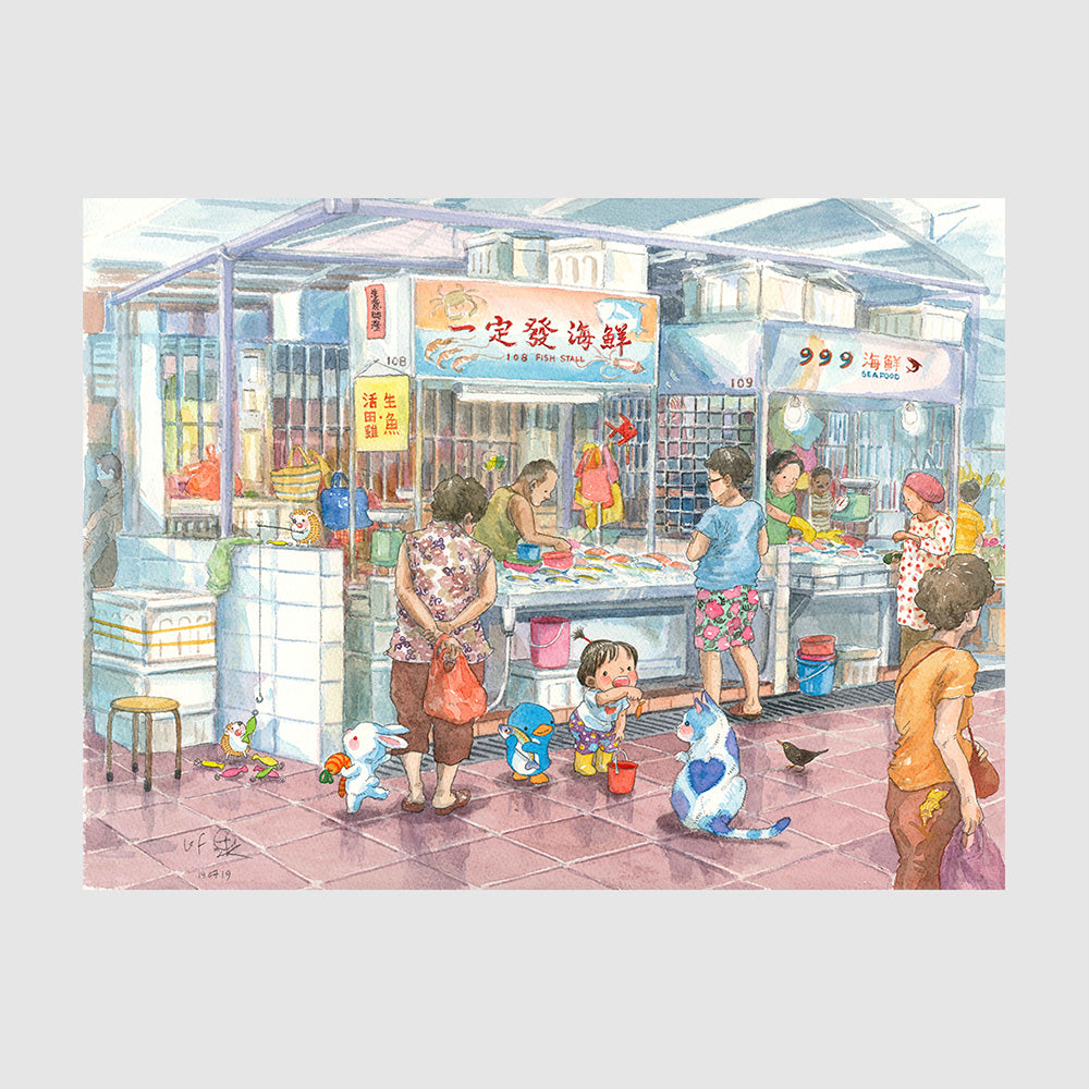 Hawker Culture Postcard Set