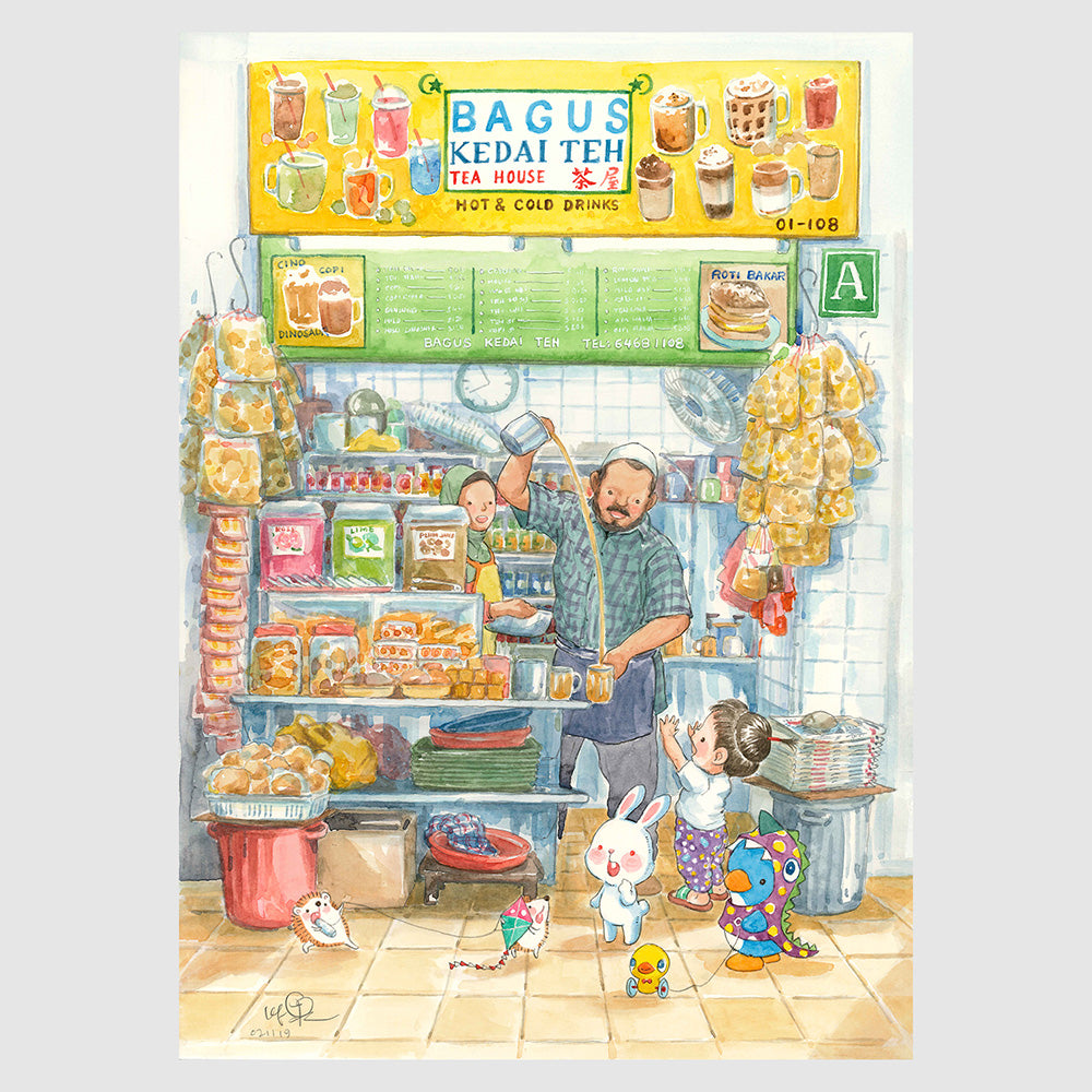 Hawker Culture Postcard Set