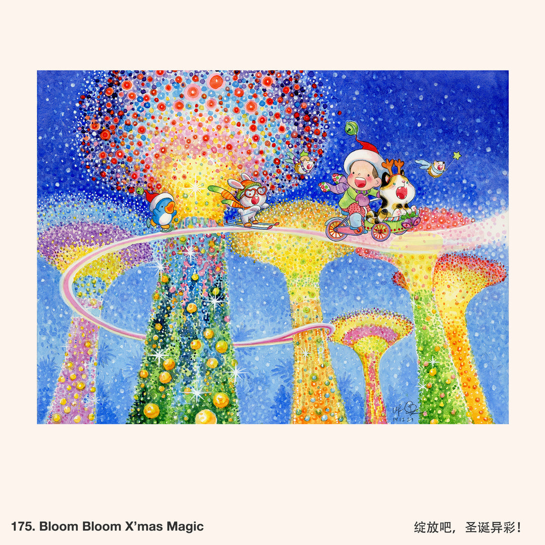 175. Bloom Bloom X'mas Magic Artwork