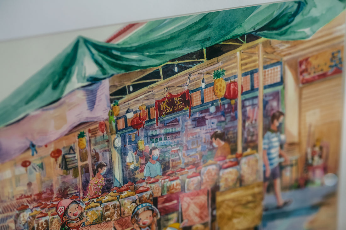 161. Biscuit Jar Wonderland Artwork