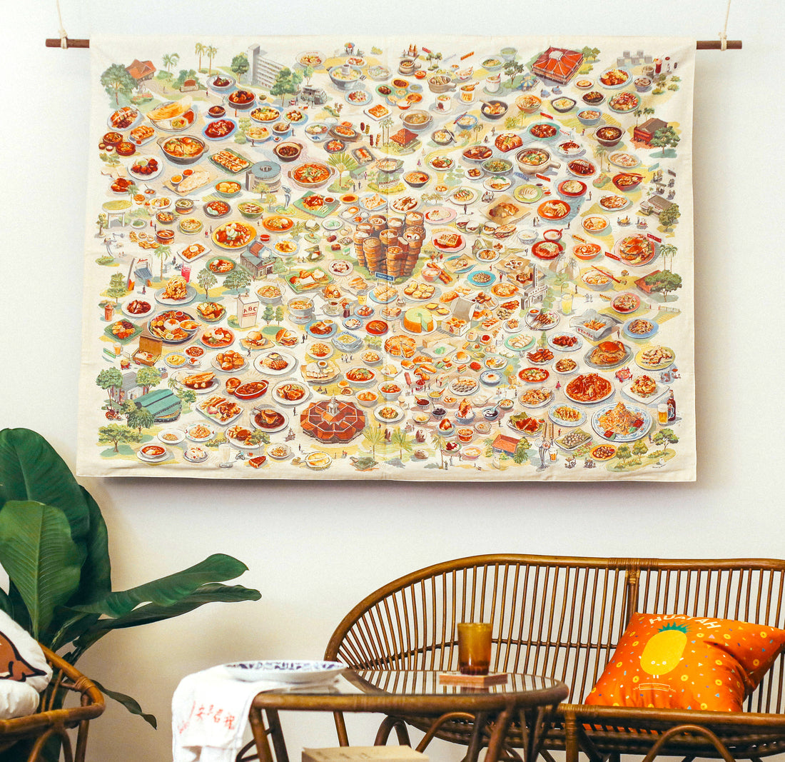Come Makan Makan Tapestry