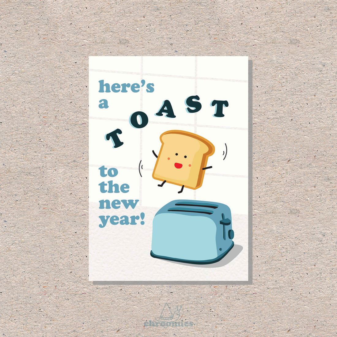 Toast to New Year Card