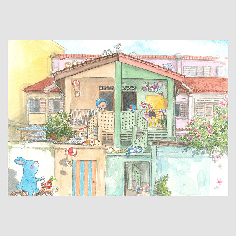 Childhood Stories Postcard Set
