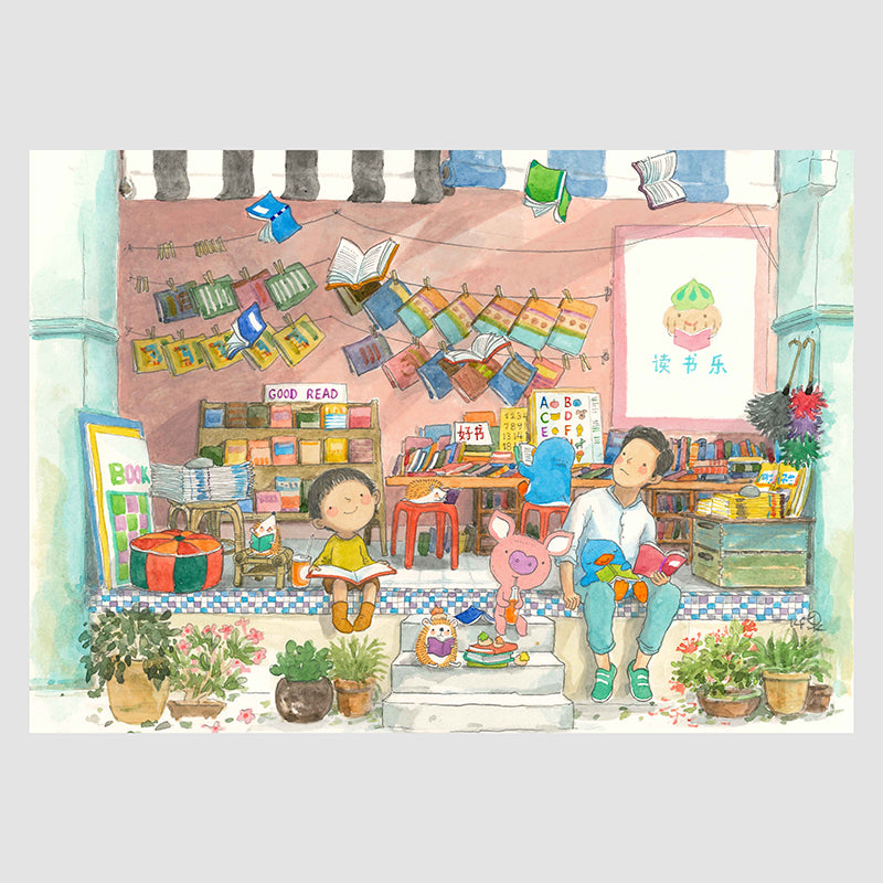 Childhood Stories Postcard Set