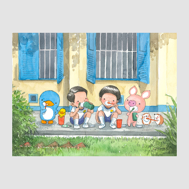 Childhood Stories Postcard Set