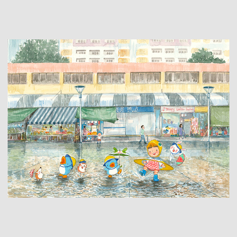 Childhood Stories Postcard Set