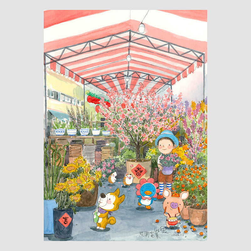 Childhood Stories Postcard Set