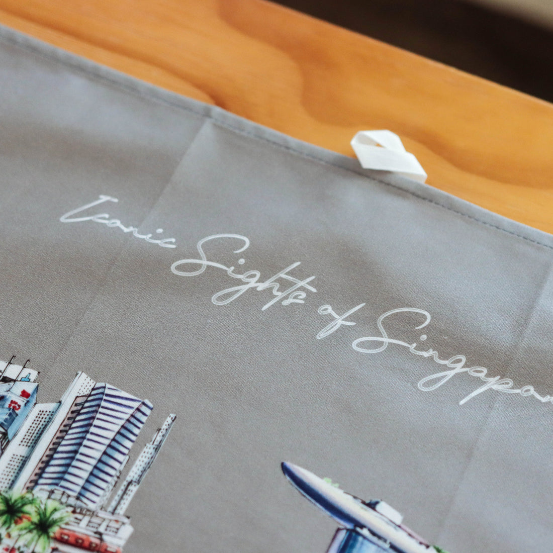 Iconic Sights Organic Cotton Tea Towel