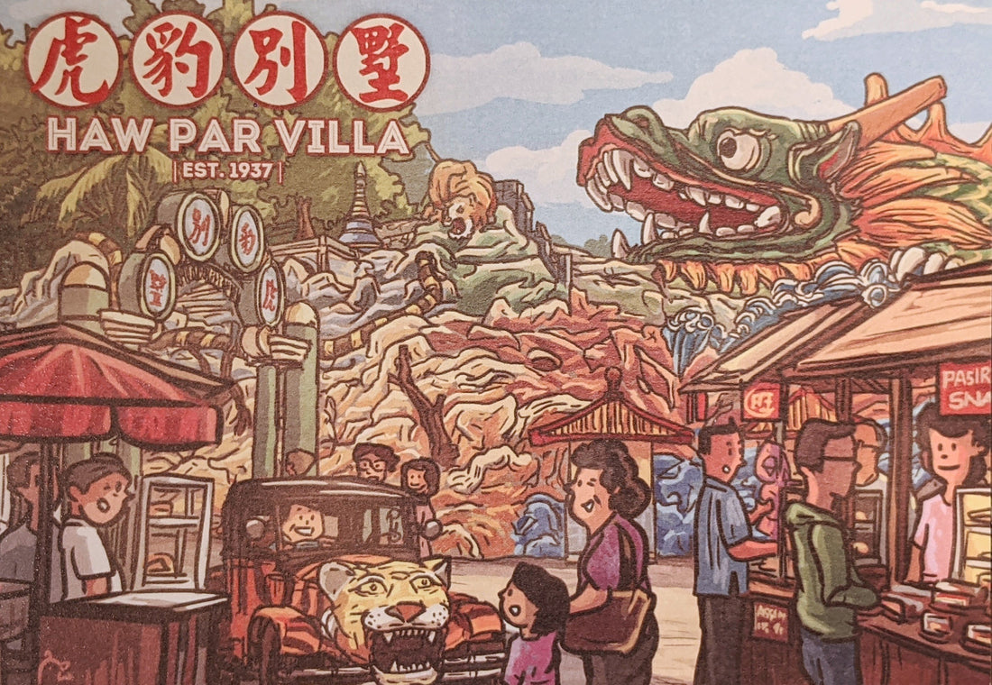 Lee Xin Li Singapore Street Series Postcards