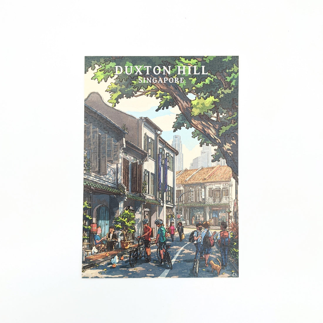 Lee Xin Li Singapore Street Series Postcards