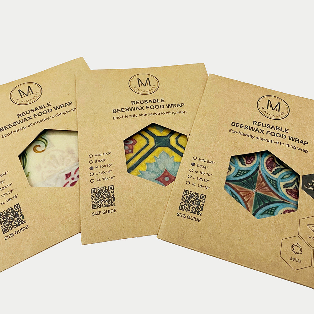 Scotts Yellow Peranakan Tiles Beeswax Food Wrap