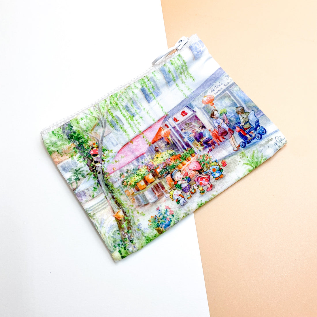 Ah Guo '12 Views of Tanglin Halt' Coin Pouch